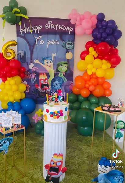 Allestimento Tema per una Festa Inside Out