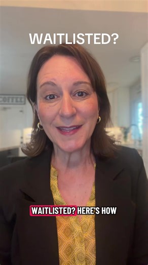 Waitlists can be confusing. Here’s how to respond. #collegeadmissions #waitlist #collegedecision #decisionseason #classof2026