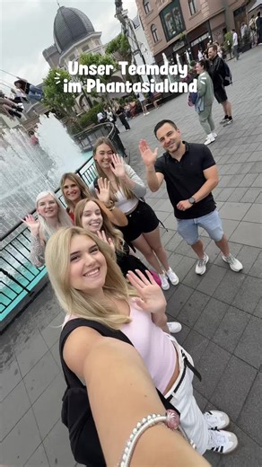 Teamday im Phantasialand: Bürostuhl gegen Achterbahn