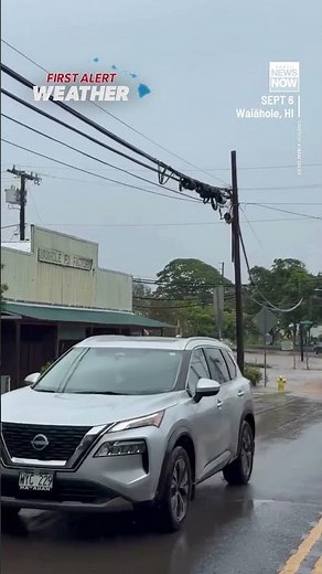 Flooding on Kamehameha Hwy. in Waiāhole