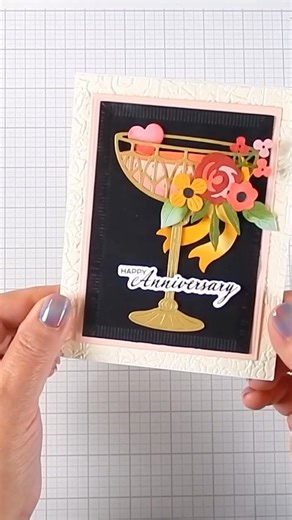 Elegant cards bold accents ~ Same But Different approach. #shorts #cardmakingideas #howto
