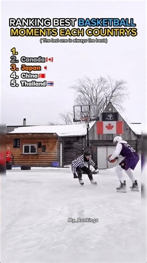 Ranking Best BASKETBALL COUNTRY Moments #basketball #shorts #viral