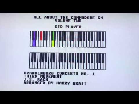 COMMODORE 64 6581 SID CHIP BRANDENBURG NO. 1 TUNE MUSIC C64 C-64 C128 128 SIDPLAYER - Episode 4058