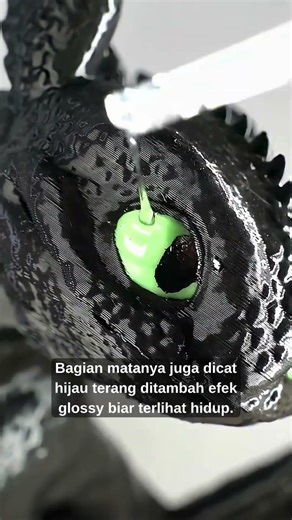 3D Printer Naga Hitam #viral #shorts