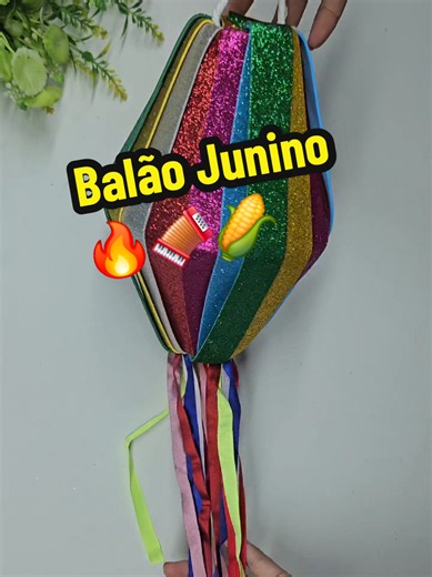 enfeite Junino 🔥🪗🌽 #diy #arraia #saojoao #FestaJunina