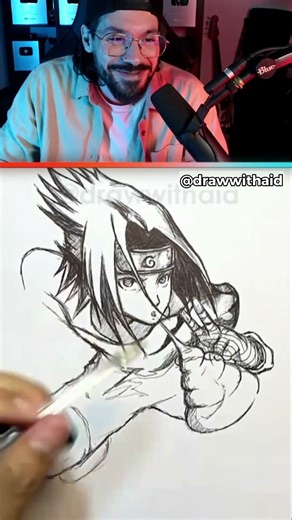 😬Here To Bug? Drawing Sasuke