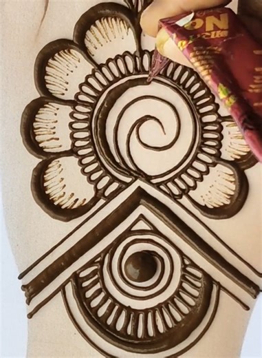 Easy Arabic Mehndi Design Tutorial