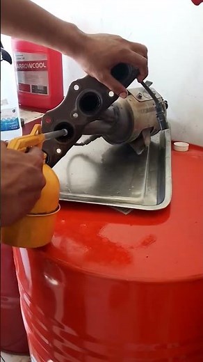 cleaning catalytic converter