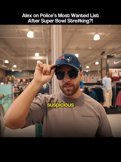 Alex G is on the Police's Most Wanted List?! #success #lifestyle #alexg #money #superbowl #football