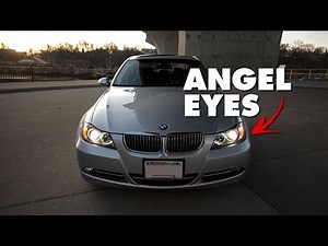 BMW E90: How To Replace Headlight & Angel Eye Bulbs (DIY for 335i, 330i, 328i, 325i 3-Series)