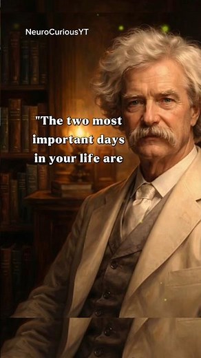 Find Your Why | Mark Twain #motivation#success