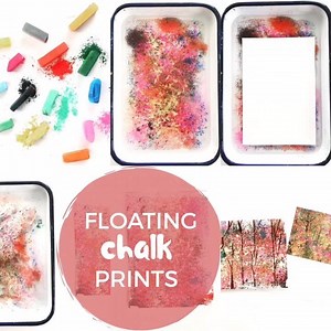970K views · 1K reactions | Floating Chalk Pastel Prints turned into beautiful impressionist paintings! Get the full tutorial and materials list here: https://www.artcampla.com/new-blog/2017/2/21/floating-chalk-impressionist-paintings | ART CAMP | Facebook