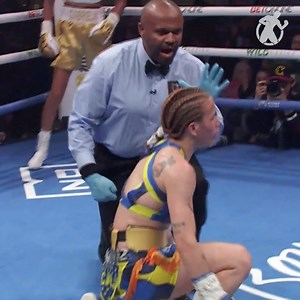 34K views · 387 reactions | 퐇퐈퐒퐓퐎퐑퐘 퐌퐀퐃퐄: The ⚡ electric moment Gabriela Fundora secured her spot in the history books as the youngest Male or Female 푼풏풅풊풔풑풖풕풆풅 푭풍풚풘풆풊품풉풕 푪풉풂풎풑풊풐풏  #FundoraAlaniz | #SchofieldGiron | LIVE on DAZN Nov. 2 | Golden Boy Boxing | Facebook