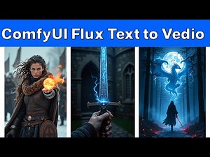 Flux ComfyUI Convert Text to Video Workflow | Using Flux Workflow