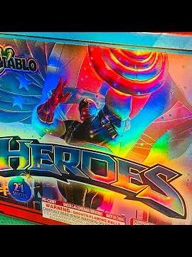 HEROES - by Pyro Diablo (500-Gram Aerial Firework)