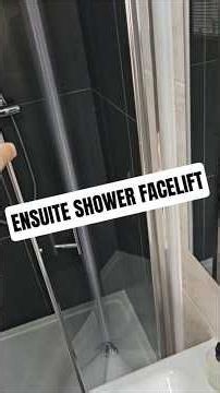 Replacing a Chrome Shower Screen with a Modern Black Upgrade