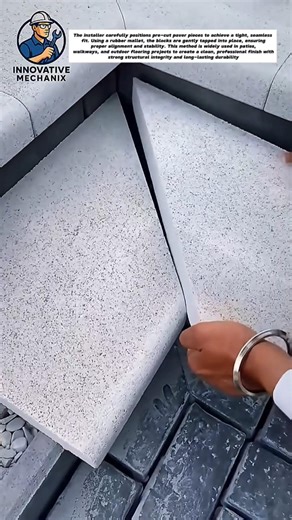 Perfect Corner Paver Installation | Smart Interlocking Tile Technique
