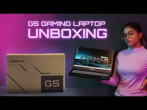 GIGABYTE G5 KE unboxing | Gaming Laptop | Intel 12th GEN