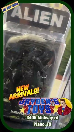New Alien Collection at HUGE Dallas toy store