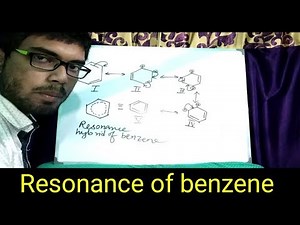 Resonating structures of benzene ring