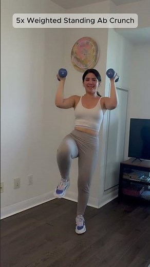 2 Easy Ab Workouts with Dumbbells | Burn Belly Fat