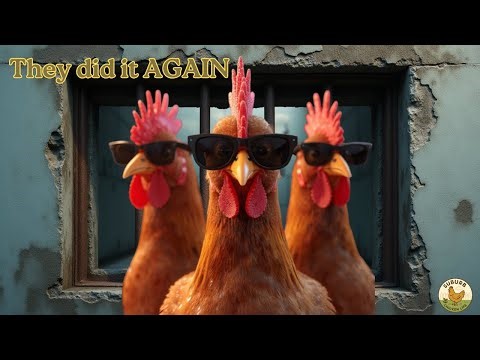 The Great Chicken Escape 🐔 | How My Hens Outsmarted the Coop Again #diy #chicken #escape