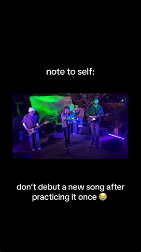 throwback to our first real show as a band, when we didn’t know wtf we were doing 💀 💀 #poppunk #indieband #indierock #livemusic #band