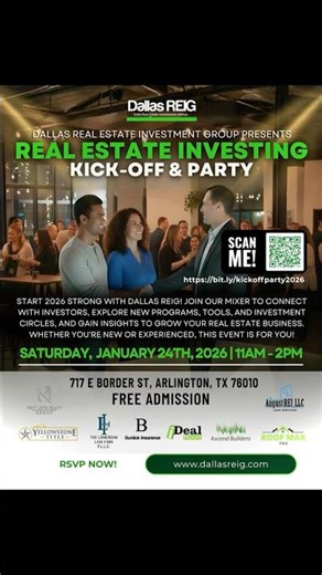 👉 RSVP NOW: Scan the QR code in the image or visit bit.ly/kickoffparty2026