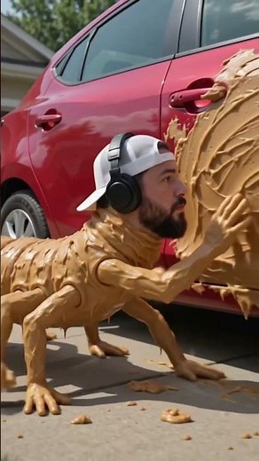 ‪@IdkSterling‬ rubs peanut butter all over his car #idksterling #memes #peanutbutter