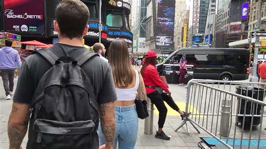 Times Square Tour Before the Hot Dog Stand Experience – Part 1