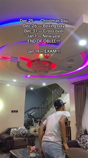 Relatable Post-Christmas Exam Reminder