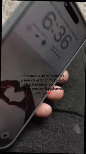 La distancia no puede detener nuestro amor