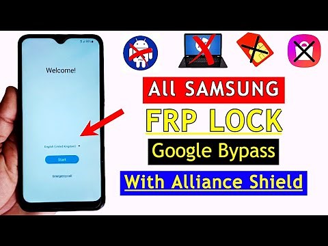 All Samsung Android 11 Frp Bypass With Alliance Shield X | No Package Disabler Pro | No Galaxy Store