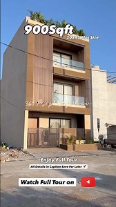 Best House Under 900Sqft 20x45 ❤️