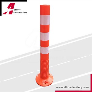 [Hot Item] 75cm PVC Traffic Warning Delineator Post