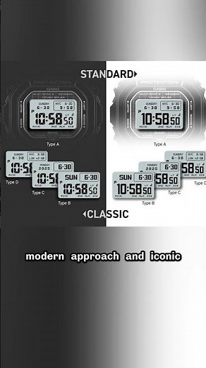 Casio GW-BX5600 and GMW-BZ5000 | News about new rectangles with MIP LCD display