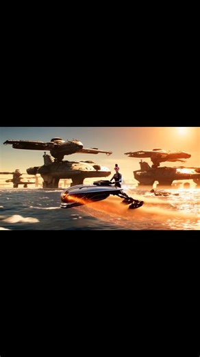 Flying moto #scifi #futurism #mar #ship #Cyberpunk #fantasy #future #iart