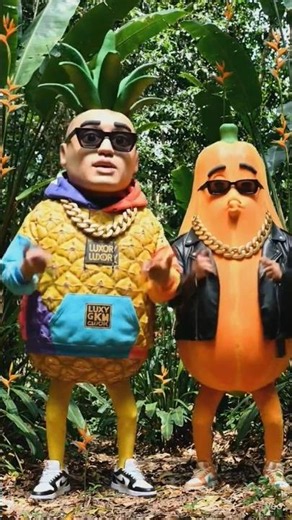 pineapple and papaya best viral rap song | #funny #animation #ai