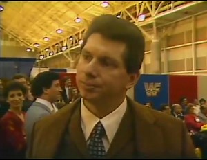40K views · 477 reactions | Rare WWF footage from the 1986 NATPE Convention including an interview with Vince McMahon | RassleRama | Facebook