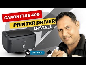 "Canon F166 400 Printer Driver Download & Installation | Windows 10/11 Guide"