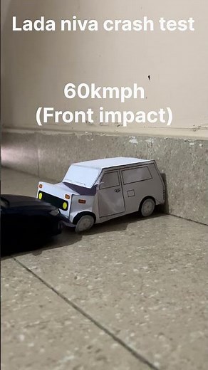 Lada niva crash test (0 star)safety rating#globalncap