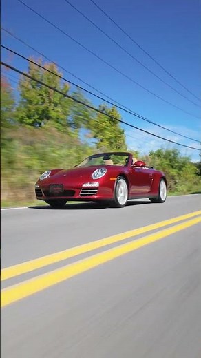 997.2 Carrera 4S Cabriolet | open-air, all-wheel drive, perfect autumn drive.