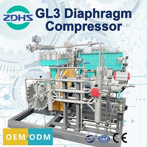 [Hot Item] Manufacture Variable Frequency Explosion-Proof High-Pressure Compression Leakage Free H2 Diaphragm Compressor G3