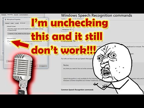 Microphone fix (my input device controls microphone level)