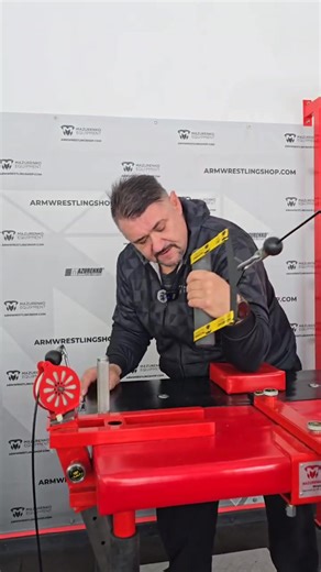 A new handle used on ARM 2, designed for strong, technical hook training. It focuses the load on the wrist and forearm, helping build stability, strength, and full control in close-range battles. 👉 Check it out: armwrestlingshop.com | PAL - Professional Armwrestling League