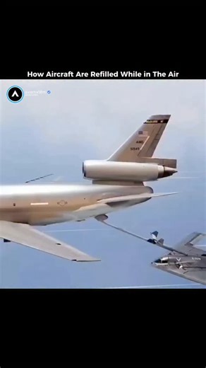 axisrnx18M on Instagram: "This video provides a technical demonstration of the mid-air refueling process between a tanker and a stealth bomber. It begins by showing a large tanker aircraft extending a long, rigid boom equipped with small wings, known as ruddevators, which allow the operator to steer the nozzle with precision. Inside the tanker, an operator is shown lying prone at a control station, using joysticks and monitors to manually guide the boom toward the receiving aircraft. The footage