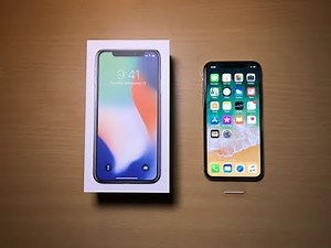 Unboxing the brand new iPhone X 64GB Silver!