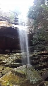 2.5K views · 108 reactions | Big Spring Hollow Waterfall, Hocking State Rock Climbing and Rapplelling Area. Off Big Pine Road. | Ohio Hiking Trails and Historical Sites. | Facebook