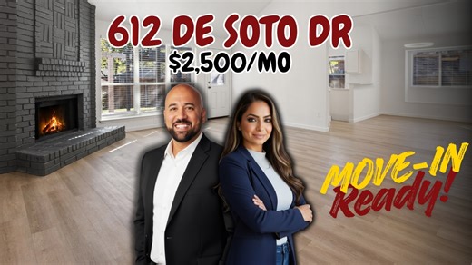 Rachel Lankri, Realtor on Instagram: "🏡 FOR LEASE 📍 612 De Soto Drive, DeSoto, TX 75115 💰 New Improved Price $2,500 / Month 🎥 Full Video Tour: https://youtu.be/lV-OZ7JqMdg ✨ HD Photos + 3D Tour: realestatephotographydallas.hd.pics/612-De-Soto-Dr 🛏 3 Beds | 🛁 2 Baths | 📐 1,662 Sq Ft 🚗 2-Car Garage | 🌳 Large Backyard Beautifully updated home with a modern open layout, granite kitchen, spacious living room with fireplace, and a private split-bedroom design. The primary suite features walk-