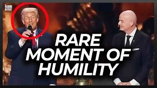 Crowd Shocked by Trump’s Rare Show of Humility After Getting This Award | The Rubin Report